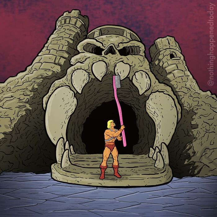 Artist Shows The Simple Lives Of Famous Characters When No One’s Looking (30 New Pics) Artist Shows The Simple Lives Of Famous Characters When No One’s Looking (30 New Pics)