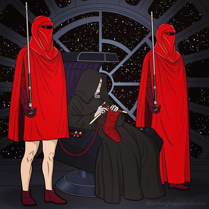 Artist Shows The Simple Lives Of Famous Characters When No One’s Looking (30 New Pics) Artist Shows The Simple Lives Of Famous Characters When No One’s Looking (30 New Pics)