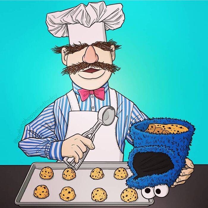 Artist Shows The Simple Lives Of Famous Characters When No One’s Looking (30 New Pics) Artist Shows The Simple Lives Of Famous Characters When No One’s Looking (30 New Pics)