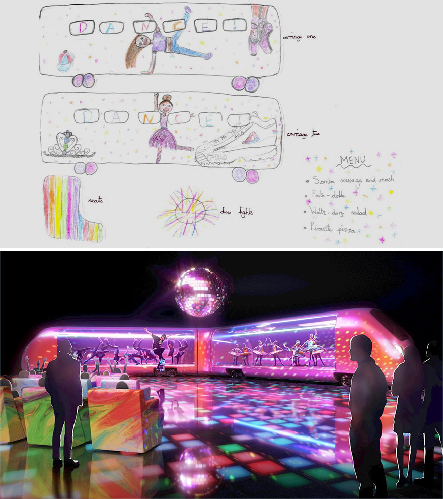 Our Company Asked Kids To Draw Their Dream Trains And Turned Them Into Realistic Designs (8 Pics) Our Company Asked Kids To Draw Their Dream Trains And Turned Them Into Realistic Designs (8 Pics)