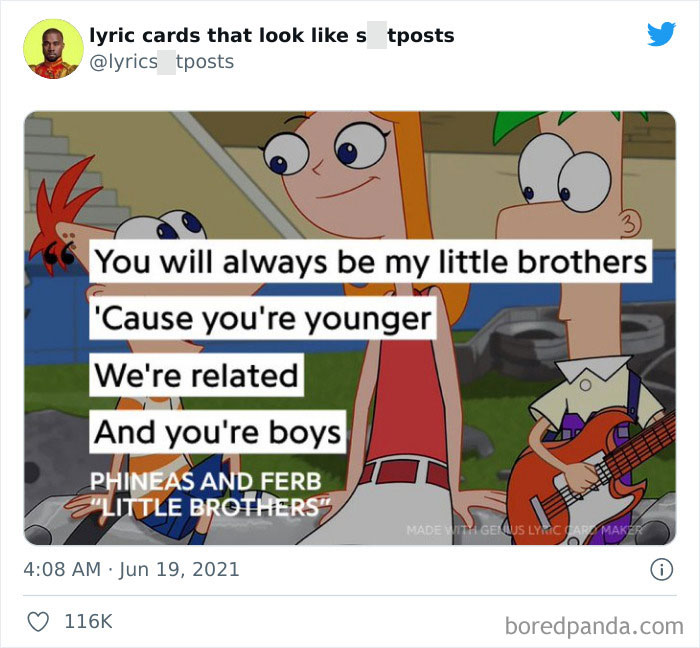 30 Hilariously Absurd Lyrics Shared On This Twitter That Collects Lyrics &lsquo;You&rsquo;d Never Believe Are Real&rsquo; (New Pics)