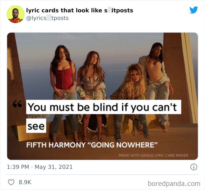 30 Hilariously Absurd Lyrics Shared On This Twitter That Collects Lyrics &lsquo;You&rsquo;d Never Believe Are Real&rsquo; (New Pics)
