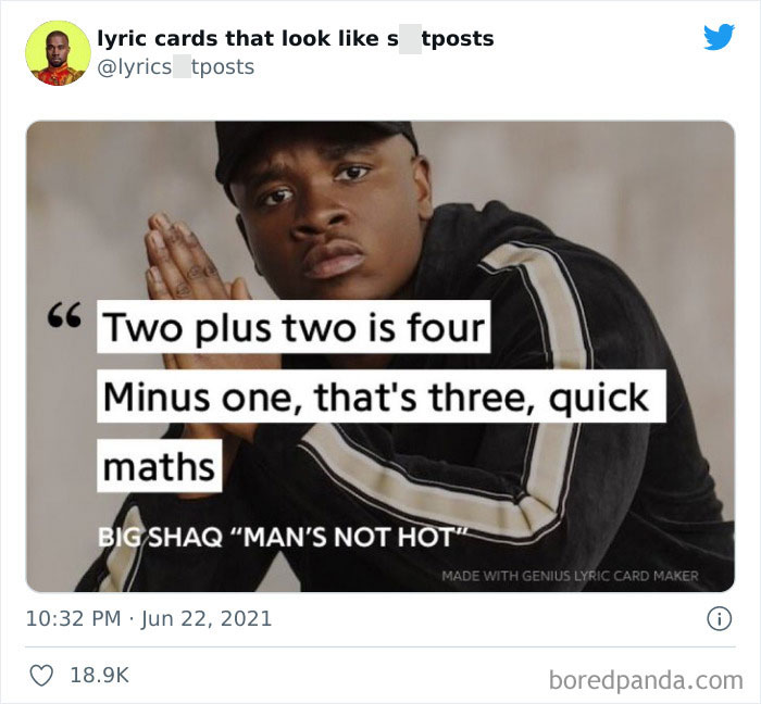 30 Hilariously Absurd Lyrics Shared On This Twitter That Collects Lyrics &lsquo;You&rsquo;d Never Believe Are Real&rsquo; (New Pics)