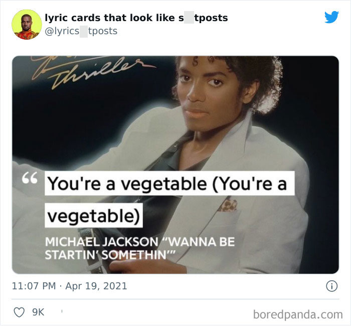 30 Hilariously Absurd Lyrics Shared On This Twitter That Collects Lyrics &lsquo;You&rsquo;d Never Believe Are Real&rsquo; (New Pics)