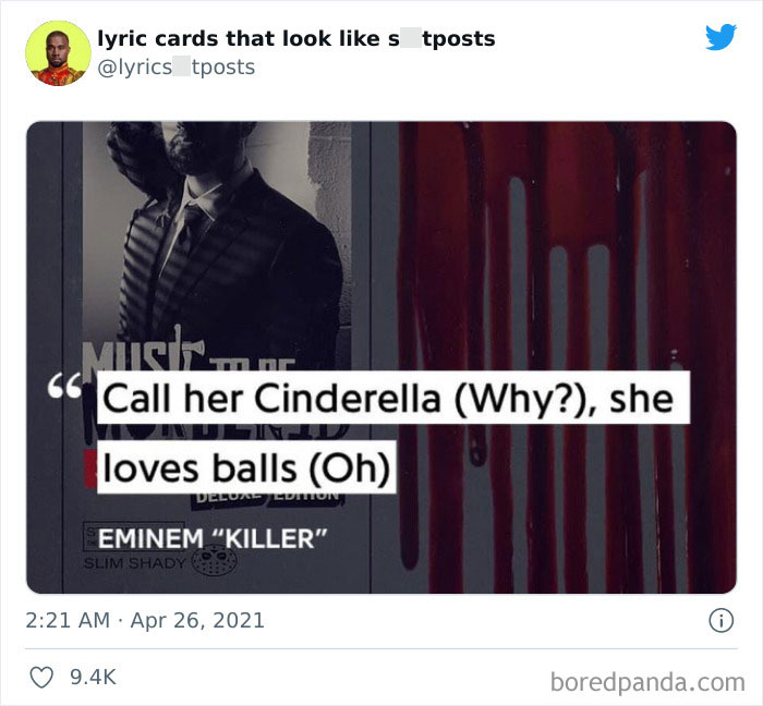30 Hilariously Absurd Lyrics Shared On This Twitter That Collects Lyrics &lsquo;You&rsquo;d Never Believe Are Real&rsquo; (New Pics)