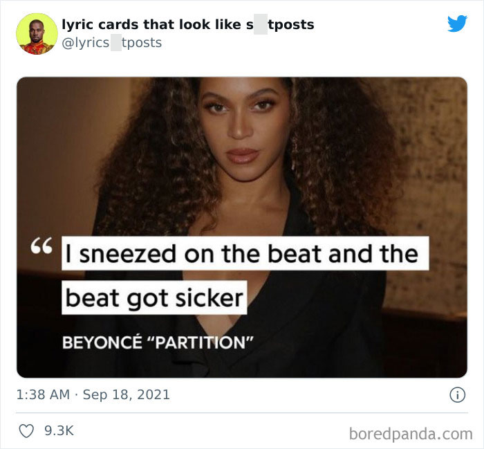 30 Hilariously Absurd Lyrics Shared On This Twitter That Collects Lyrics &lsquo;You&rsquo;d Never Believe Are Real&rsquo; (New Pics)