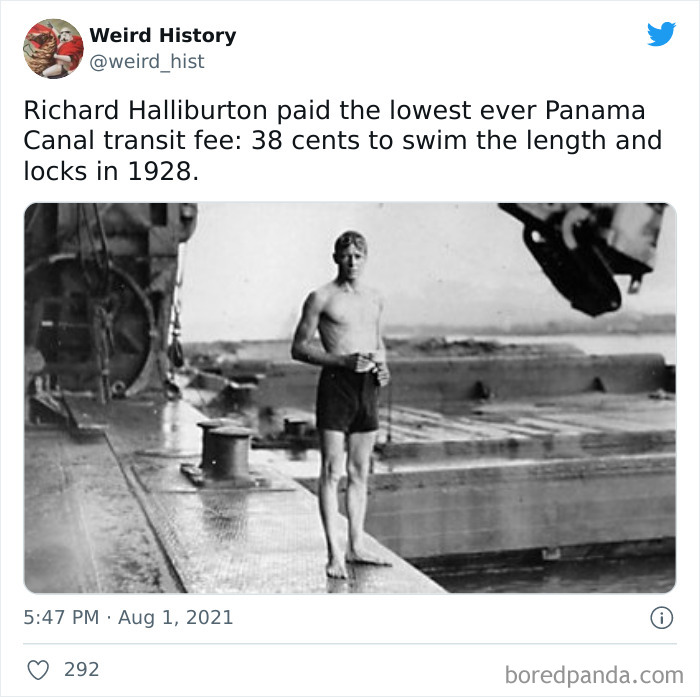 107 ‘Weird History’ Facts That History And Trivia Lovers Might Find Interesting (New Pics) 107 ‘Weird History’ Facts That History And Trivia Lovers Might Find Interesting (New Pics)