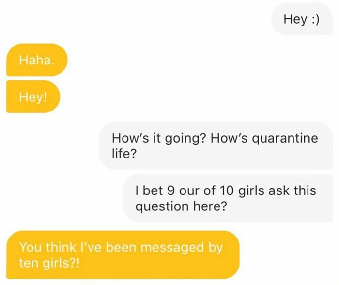 50 Times Bumble Conversations Were So Good, People Had To Share Them On This Instagram Page 50 Times Bumble Conversations Were So Good, People Had To Share Them On This Instagram Page