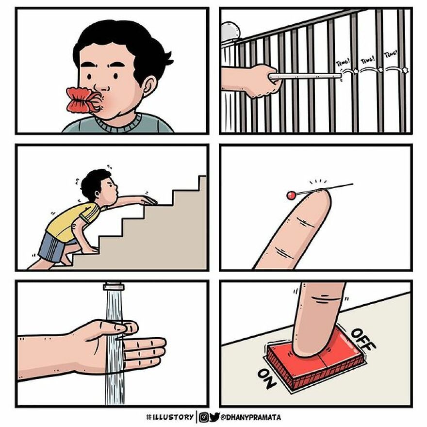 Childhood Nostalgia: 30 Relatable Comics By An Indonesian Artist Childhood Nostalgia: 30 Relatable Comics By An Indonesian Artist