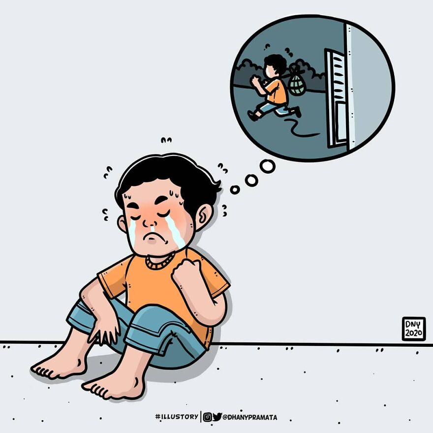 Childhood Nostalgia: 30 Relatable Comics By An Indonesian Artist Childhood Nostalgia: 30 Relatable Comics By An Indonesian Artist