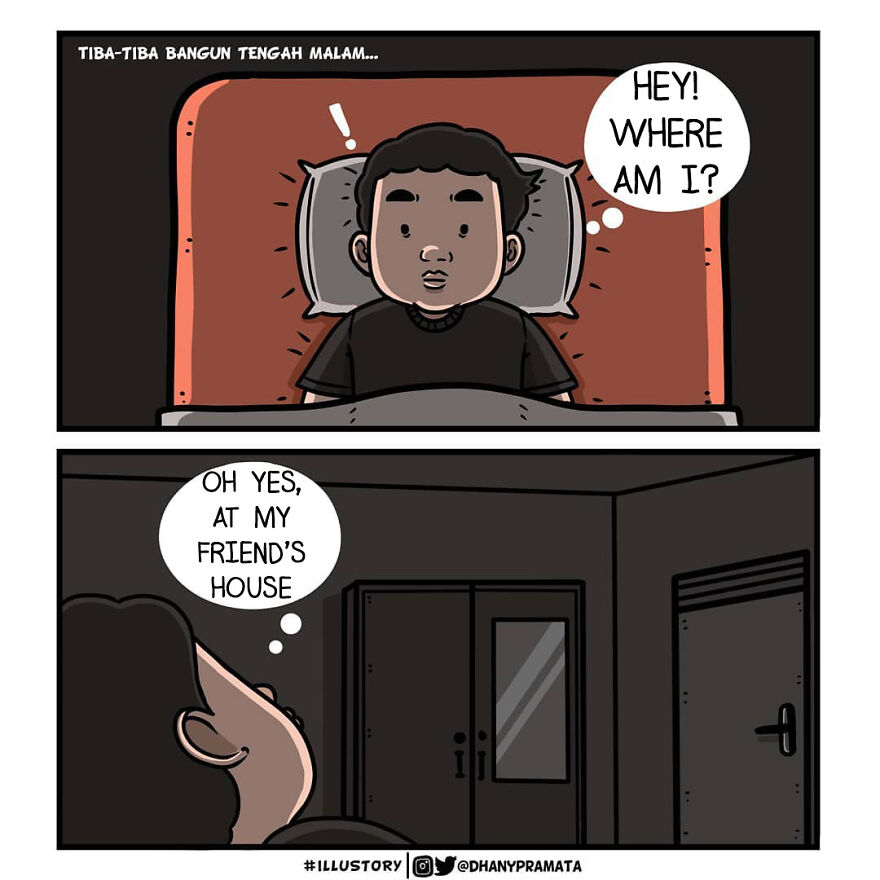 Childhood Nostalgia: 30 Relatable Comics By An Indonesian Artist Childhood Nostalgia: 30 Relatable Comics By An Indonesian Artist