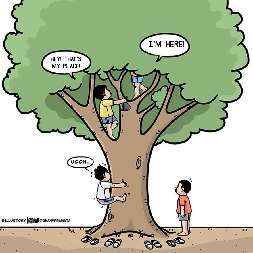 Childhood Nostalgia: 30 Relatable Comics By An Indonesian Artist Childhood Nostalgia: 30 Relatable Comics By An Indonesian Artist