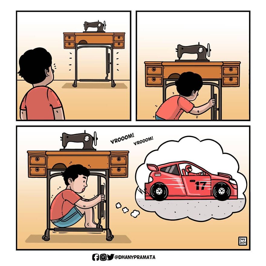 Childhood Nostalgia: 30 Relatable Comics By An Indonesian Artist Childhood Nostalgia: 30 Relatable Comics By An Indonesian Artist