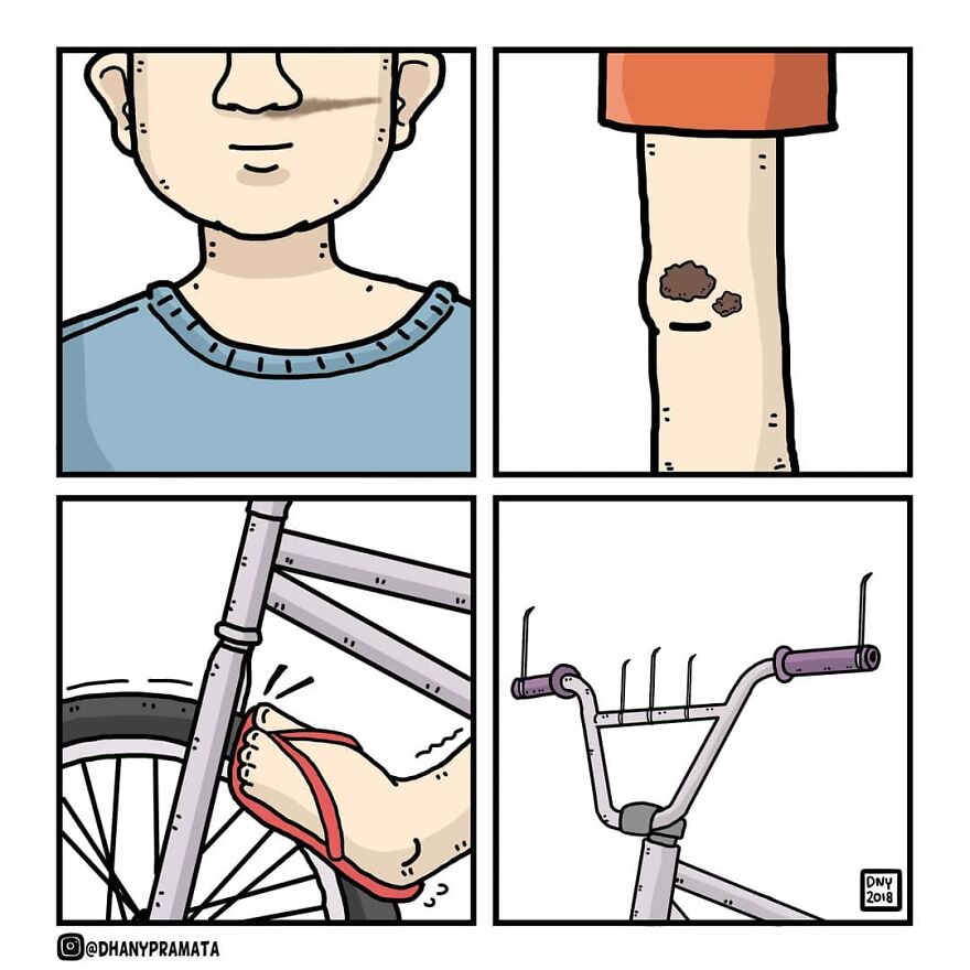 Childhood Nostalgia: 30 Relatable Comics By An Indonesian Artist Childhood Nostalgia: 30 Relatable Comics By An Indonesian Artist