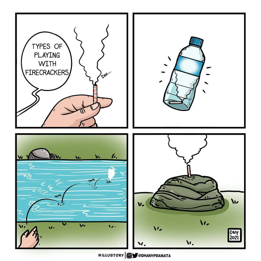 Childhood Nostalgia: 30 Relatable Comics By An Indonesian Artist Childhood Nostalgia: 30 Relatable Comics By An Indonesian Artist