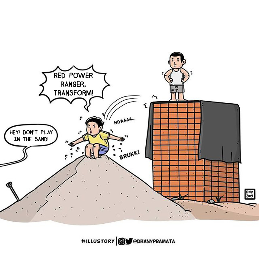 Childhood Nostalgia: 30 Relatable Comics By An Indonesian Artist Childhood Nostalgia: 30 Relatable Comics By An Indonesian Artist