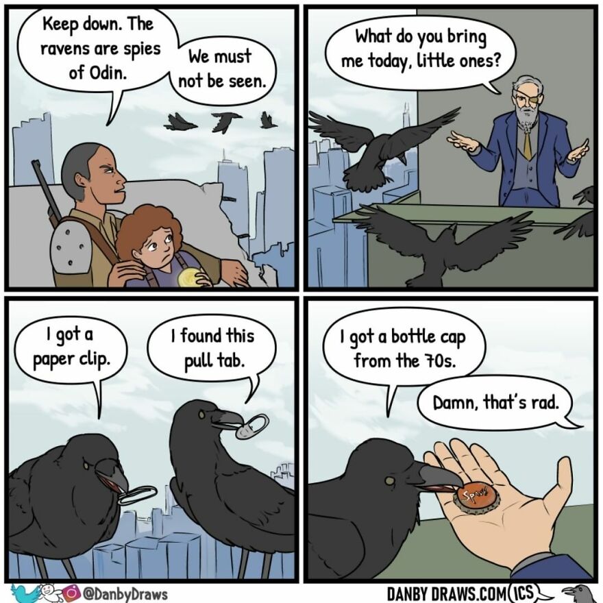 35 Silly Comics Full Of Random Twists By “Danby Draws” 35 Silly Comics Full Of Random Twists By “Danby Draws”