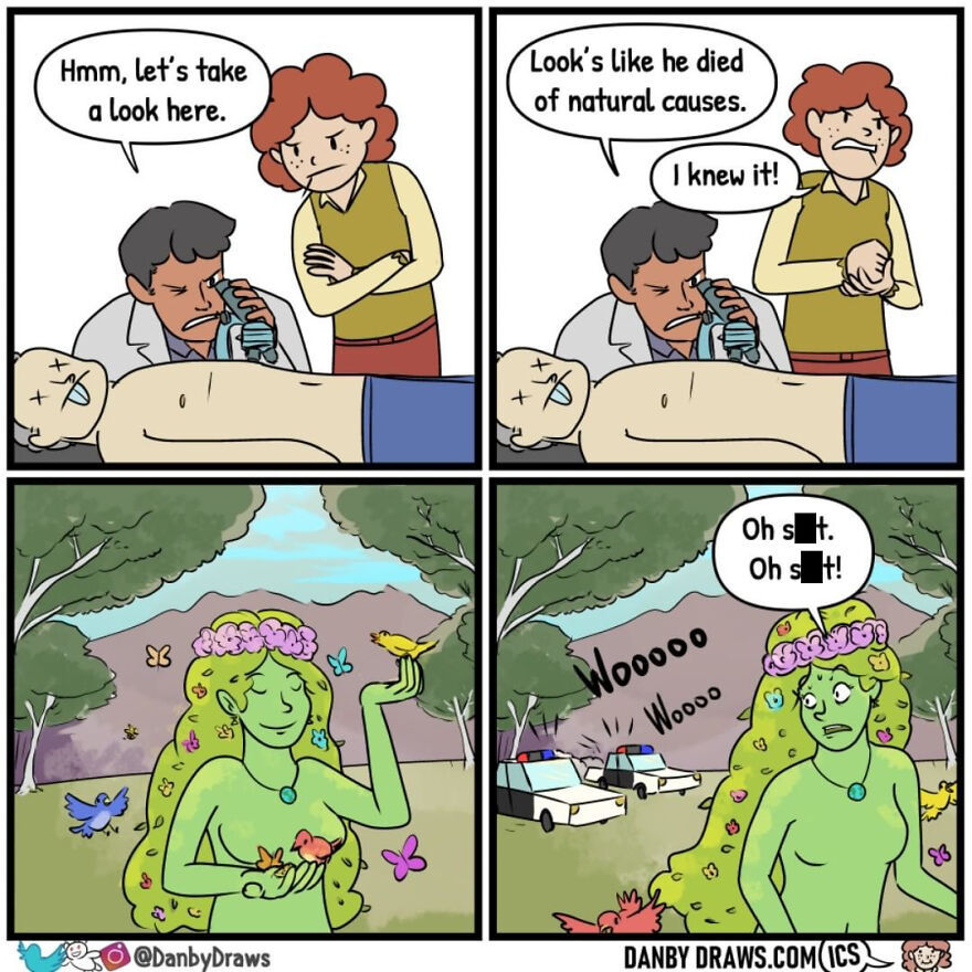 35 Silly Comics Full Of Random Twists By “Danby Draws” 35 Silly Comics Full Of Random Twists By “Danby Draws”