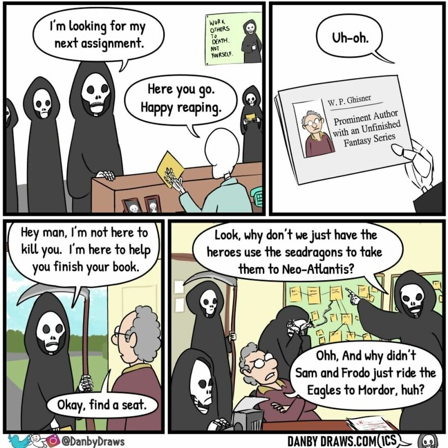 35 Silly Comics Full Of Random Twists By “Danby Draws” 35 Silly Comics Full Of Random Twists By “Danby Draws”