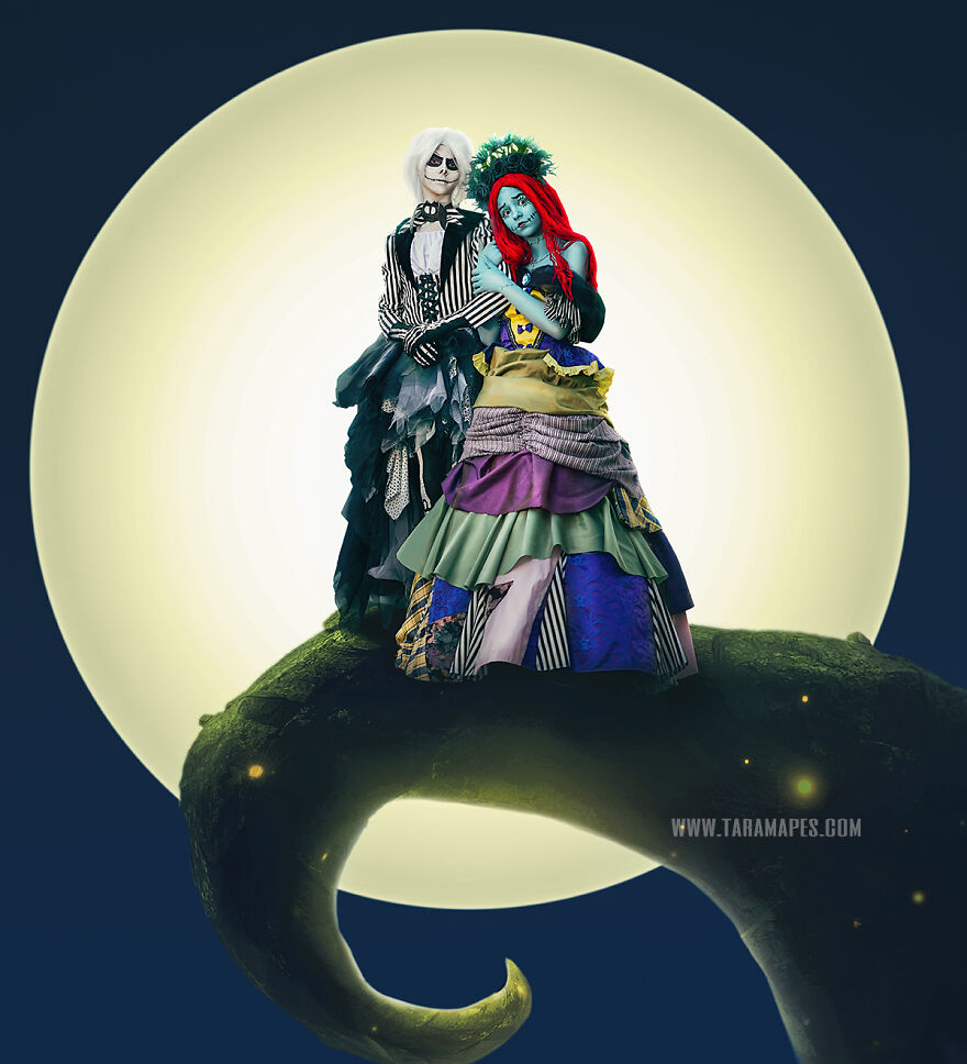 I Created A Halloween Town And Props To Shoot This Nightmare Before Christmas Set I Created A Halloween Town And Props To Shoot This Nightmare Before Christmas Set