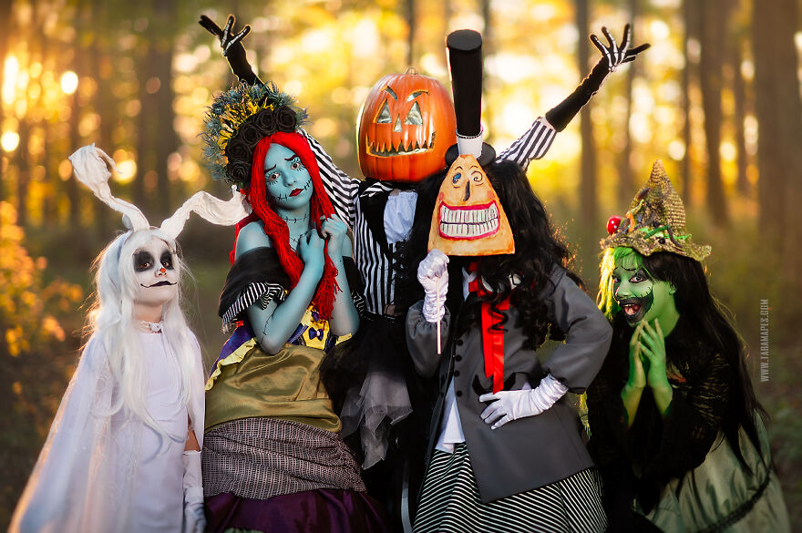 I Created A Halloween Town And Props To Shoot This Nightmare Before Christmas Set I Created A Halloween Town And Props To Shoot This Nightmare Before Christmas Set