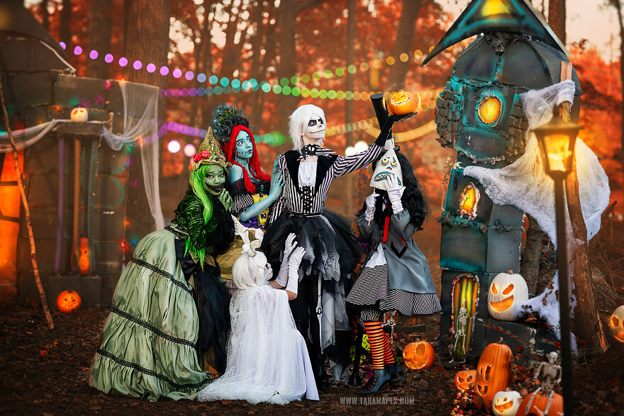 I Created A Halloween Town And Props To Shoot This Nightmare Before Christmas Set I Created A Halloween Town And Props To Shoot This Nightmare Before Christmas Set