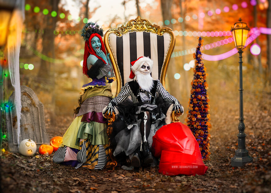 I Created A Halloween Town And Props To Shoot This Nightmare Before Christmas Set I Created A Halloween Town And Props To Shoot This Nightmare Before Christmas Set