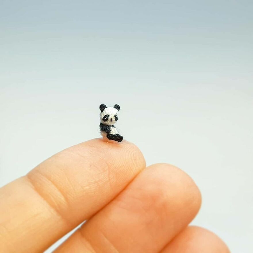 This Artist Started Micro Crocheting As An Experiment, And Now She Creates Tiny Animals And Plants Using Needle And Thread (70 Pics) This Artist Started Micro Crocheting As An Experiment, And Now She Creates Tiny Animals And Plants Using Needle And Thread (70 Pics)