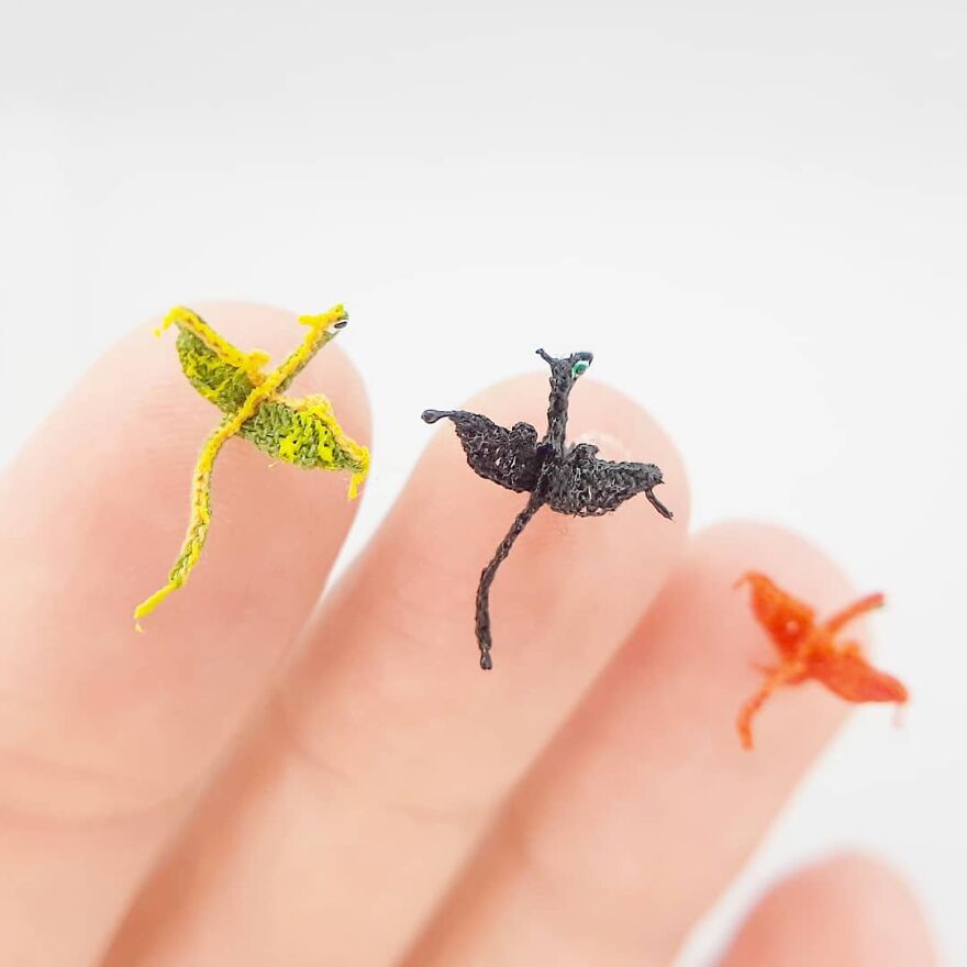 This Artist Started Micro Crocheting As An Experiment, And Now She Creates Tiny Animals And Plants Using Needle And Thread (70 Pics) This Artist Started Micro Crocheting As An Experiment, And Now She Creates Tiny Animals And Plants Using Needle And Thread (70 Pics)