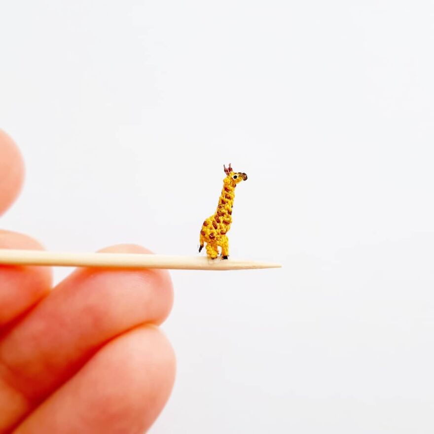 This Artist Started Micro Crocheting As An Experiment, And Now She Creates Tiny Animals And Plants Using Needle And Thread (70 Pics) This Artist Started Micro Crocheting As An Experiment, And Now She Creates Tiny Animals And Plants Using Needle And Thread (70 Pics)