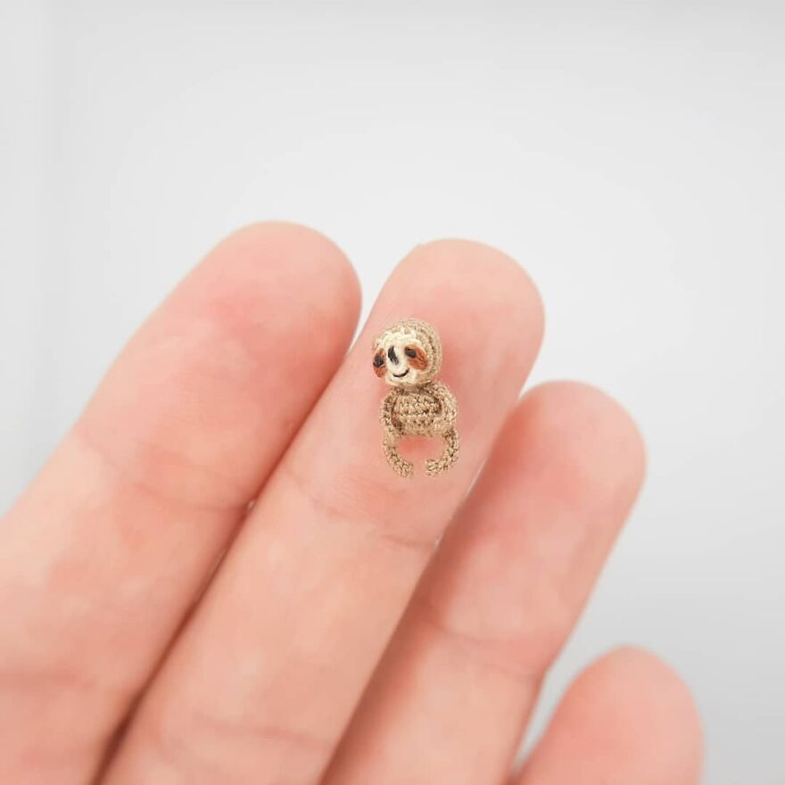 This Artist Started Micro Crocheting As An Experiment, And Now She Creates Tiny Animals And Plants Using Needle And Thread (70 Pics) This Artist Started Micro Crocheting As An Experiment, And Now She Creates Tiny Animals And Plants Using Needle And Thread (70 Pics)