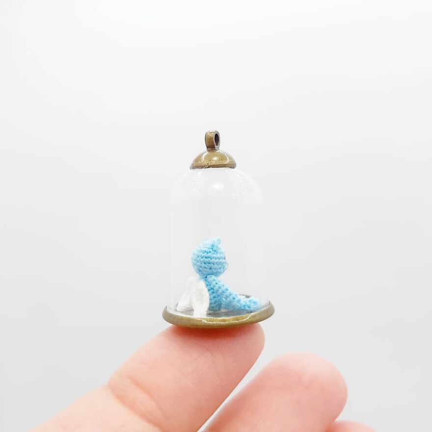 This Artist Started Micro Crocheting As An Experiment, And Now She Creates Tiny Animals And Plants Using Needle And Thread (70 Pics) This Artist Started Micro Crocheting As An Experiment, And Now She Creates Tiny Animals And Plants Using Needle And Thread (70 Pics)