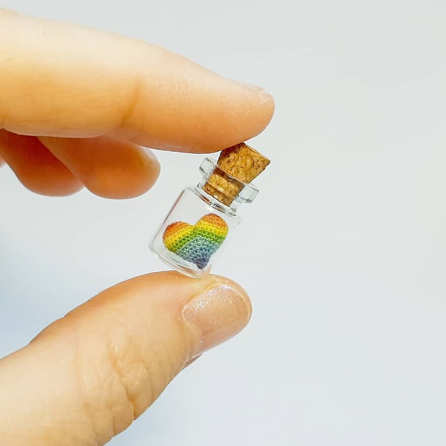 This Artist Started Micro Crocheting As An Experiment, And Now She Creates Tiny Animals And Plants Using Needle And Thread (70 Pics) This Artist Started Micro Crocheting As An Experiment, And Now She Creates Tiny Animals And Plants Using Needle And Thread (70 Pics)