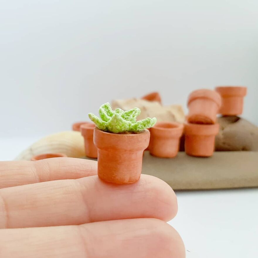 This Artist Started Micro Crocheting As An Experiment, And Now She Creates Tiny Animals And Plants Using Needle And Thread (70 Pics) This Artist Started Micro Crocheting As An Experiment, And Now She Creates Tiny Animals And Plants Using Needle And Thread (70 Pics)