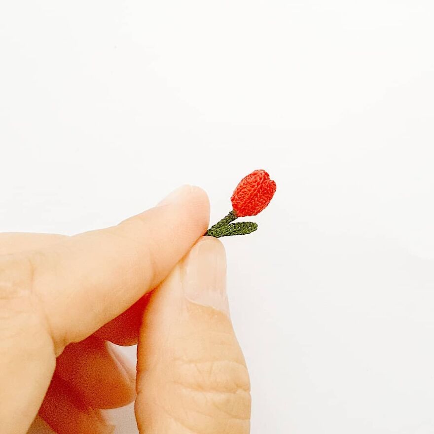 This Artist Started Micro Crocheting As An Experiment, And Now She Creates Tiny Animals And Plants Using Needle And Thread (70 Pics) This Artist Started Micro Crocheting As An Experiment, And Now She Creates Tiny Animals And Plants Using Needle And Thread (70 Pics)