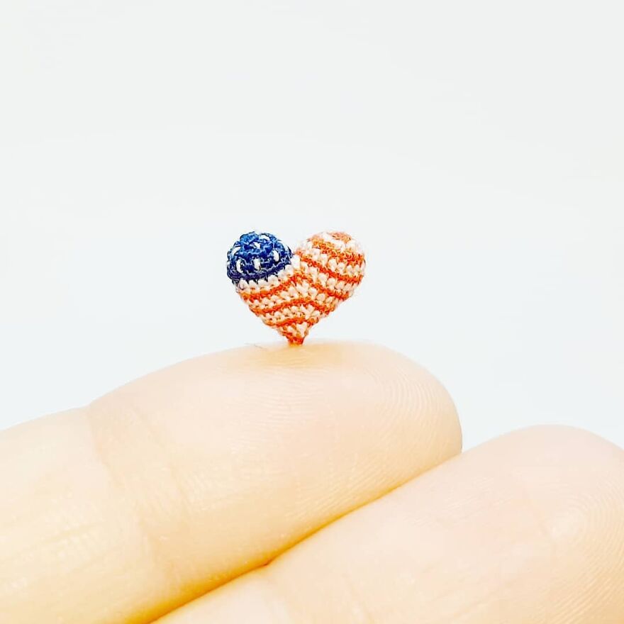This Artist Started Micro Crocheting As An Experiment, And Now She Creates Tiny Animals And Plants Using Needle And Thread (70 Pics) This Artist Started Micro Crocheting As An Experiment, And Now She Creates Tiny Animals And Plants Using Needle And Thread (70 Pics)