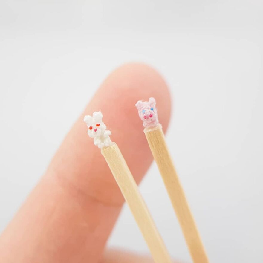 This Artist Started Micro Crocheting As An Experiment, And Now She Creates Tiny Animals And Plants Using Needle And Thread (70 Pics) This Artist Started Micro Crocheting As An Experiment, And Now She Creates Tiny Animals And Plants Using Needle And Thread (70 Pics)