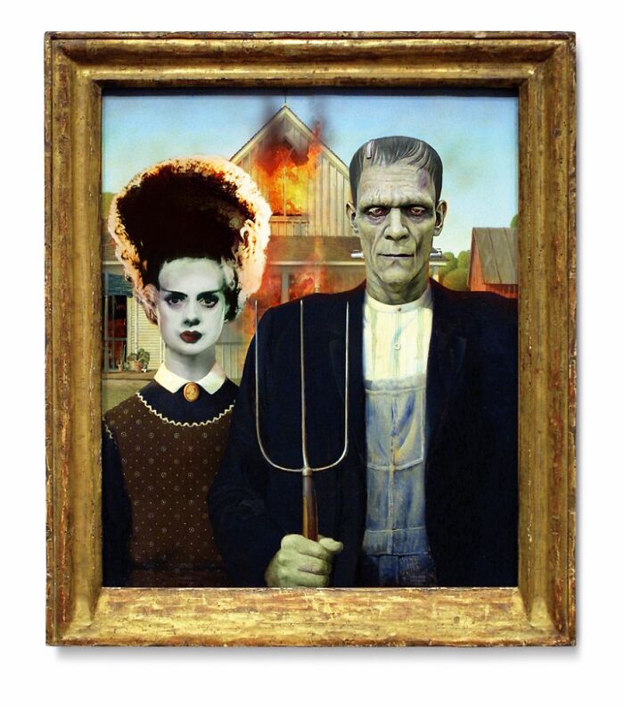In Honor Of Halloween, Artists From DesignCrowd Combine Classical Paintings With Halloween Pop Culture (30 Pics) In Honor Of Halloween, Artists From DesignCrowd Combine Classical Paintings With Halloween Pop Culture (30 Pics)