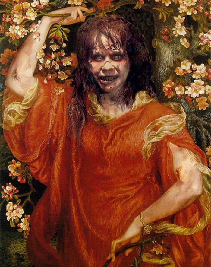 In Honor Of Halloween, Artists From DesignCrowd Combine Classical Paintings With Halloween Pop Culture (30 Pics) In Honor Of Halloween, Artists From DesignCrowd Combine Classical Paintings With Halloween Pop Culture (30 Pics)