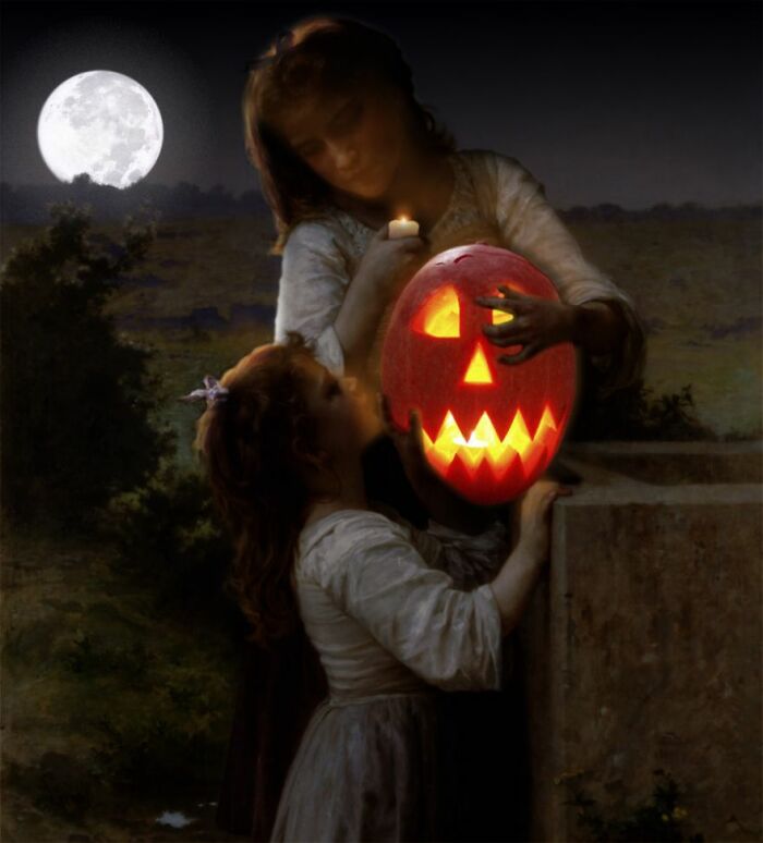In Honor Of Halloween, Artists From DesignCrowd Combine Classical Paintings With Halloween Pop Culture (30 Pics) In Honor Of Halloween, Artists From DesignCrowd Combine Classical Paintings With Halloween Pop Culture (30 Pics)