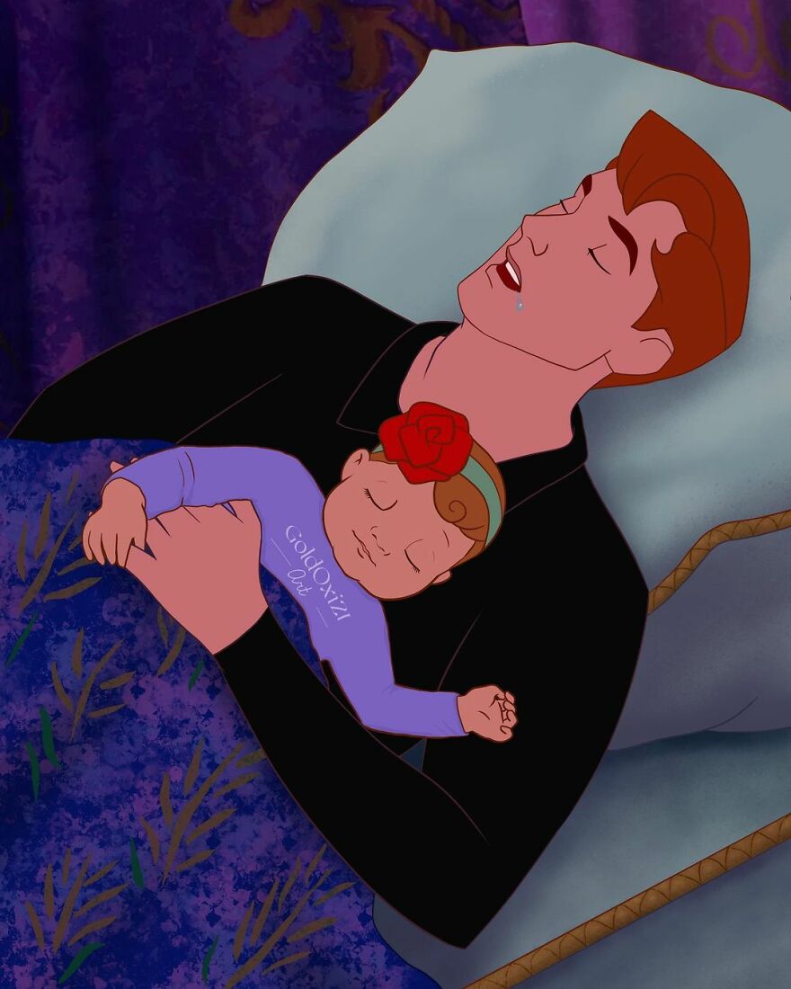 Russian Artist Reimagined 8 Disney Princes As Dads Of Adorable Toddlers And Babies (8 Pics) Russian Artist Reimagined 8 Disney Princes As Dads Of Adorable Toddlers And Babies (8 Pics)