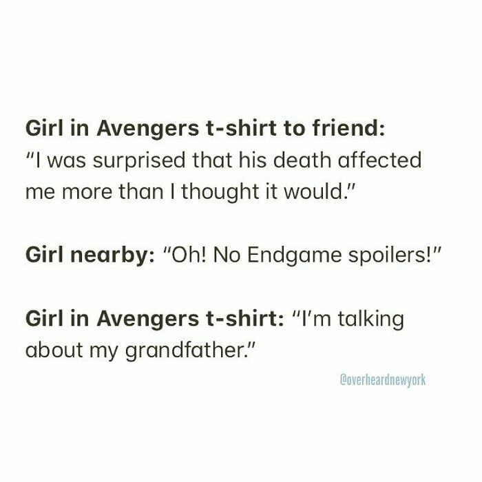 40 Hilarious Conversations That People Overheard In New York And Decided They’re Too Good Not To Share (New Pics) 40 Hilarious Conversations That People Overheard In New York And Decided They’re Too Good Not To Share (New Pics)