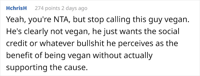 &ldquo;Am I The [Jerk] For Getting Annoyed With My Friend&rsquo;s Vegan Boyfriend?&rdquo;