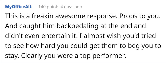 Boss Criticizes Employee With Broken Bones For Sitting On A Stool, Changes His Tone Immediately When He Quits Boss Criticizes Employee With Broken Bones For Sitting On A Stool, Changes His Tone Immediately When He Quits