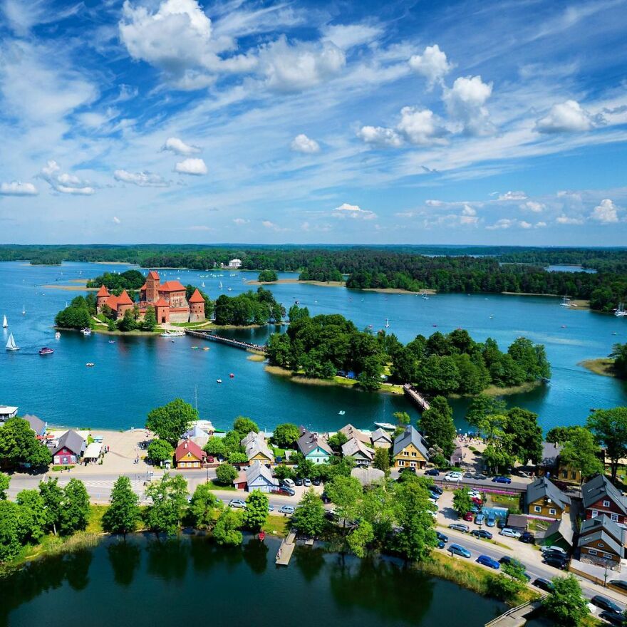 Let Me Show You The Beautiful Views Of Lithuania From A Bird&#8217;s-Eye View (100 Pics)