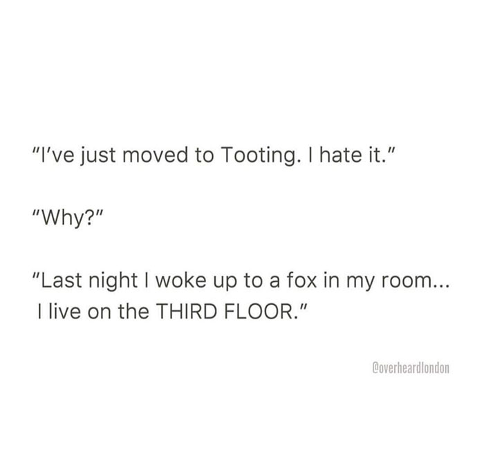 50 Hilarious Private Conversations People Overheard In London And Just Had To Share