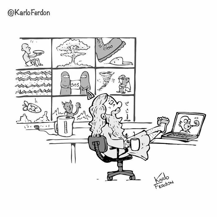 This Artist Makes Humorous One-Panel Comics Without Dialogue (30 New Pics) This Artist Makes Humorous One-Panel Comics Without Dialogue (30 New Pics)