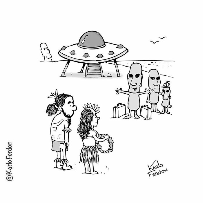 This Artist Makes Humorous One-Panel Comics Without Dialogue (30 New Pics) This Artist Makes Humorous One-Panel Comics Without Dialogue (30 New Pics)