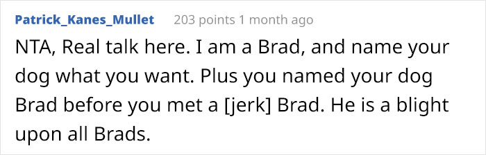 Person Gives Their Dog A Human Name, Turns Out His Sister’s Boyfriend Is Named The Same And Family Drama Ensues