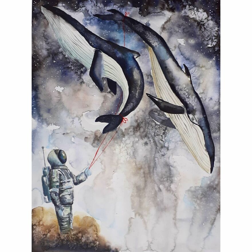 I Create Whale Art For All The Lonely Souls I Create Whale Art For All The Lonely Souls